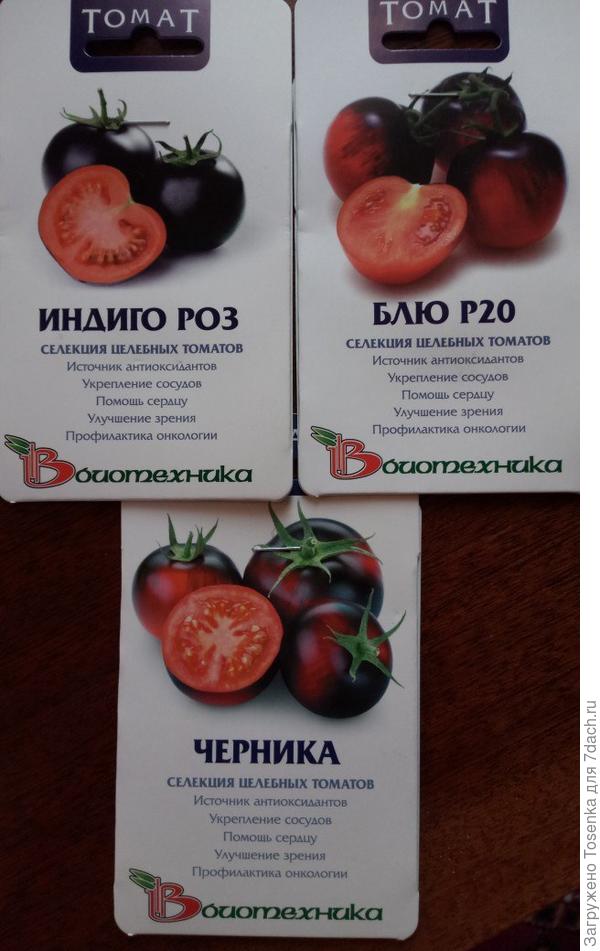 Черные томатики