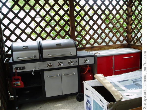 Барбекю в беседке