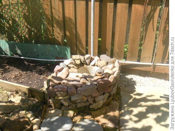 Подготовлено посадочное место для хосты