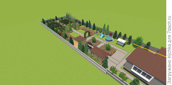 Один из вариантов планировки в программе