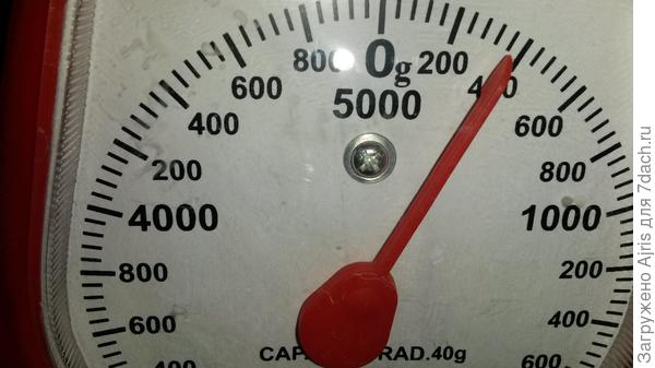 около 400г