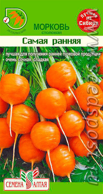 Морковь Самая Ранняя!