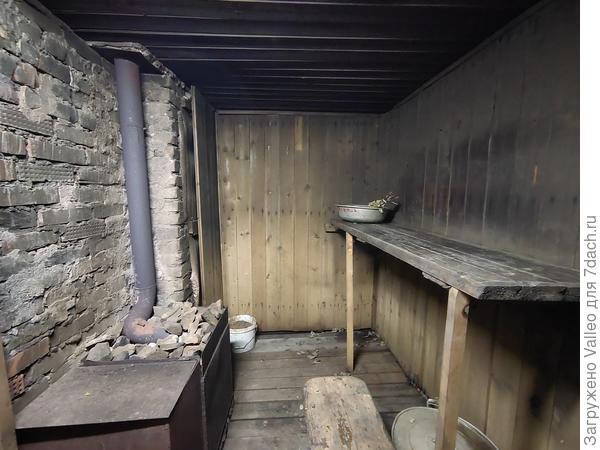 Так выглядела наша парилка до преображения