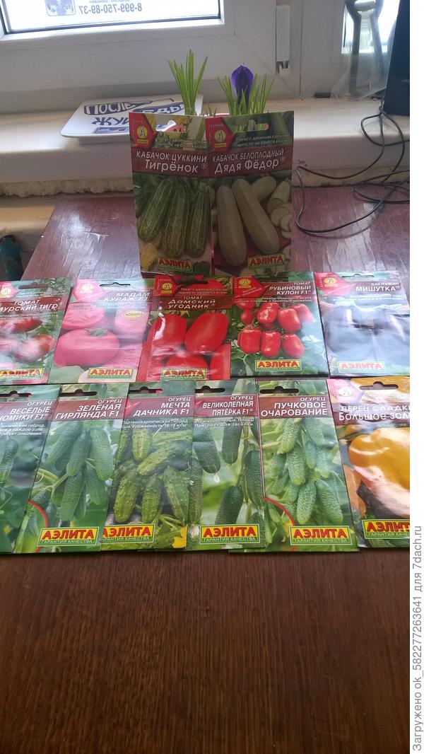 Тестируемые семена