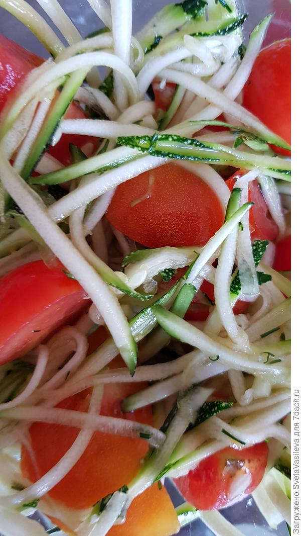 Салат из кабачка