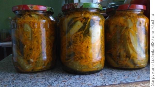 Огурцы по корейски( салат)