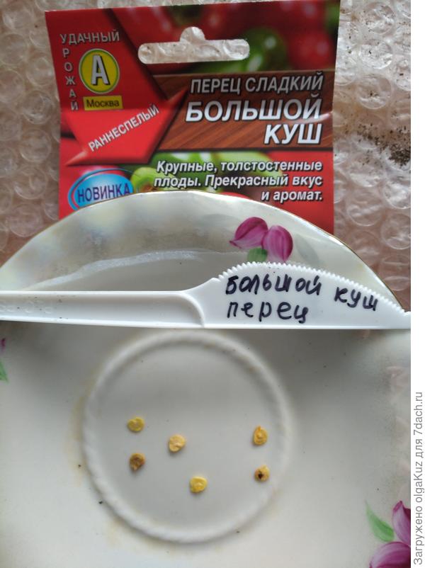 Готовые к посеву семяна