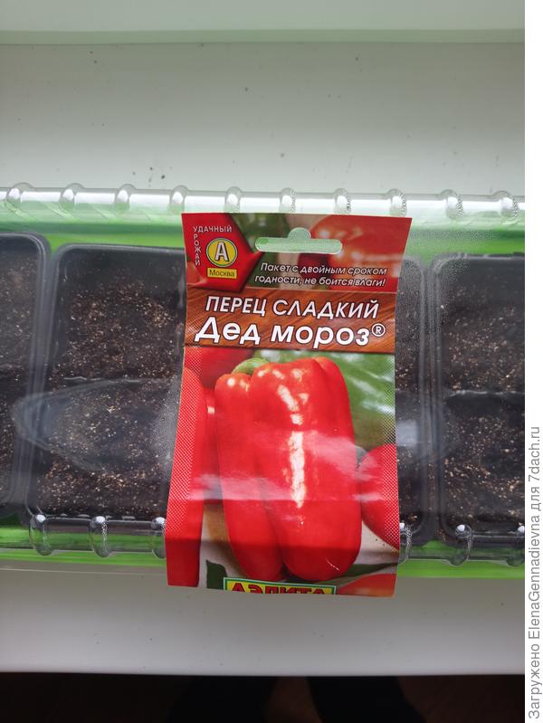 Посаженные семена