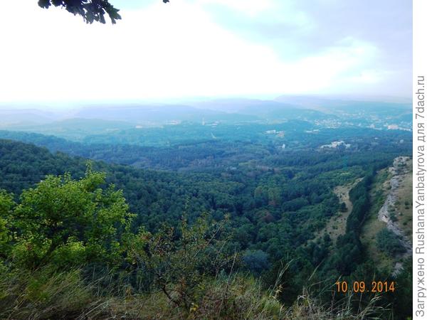 Панорама гор и окрестностей Кисловодска.
