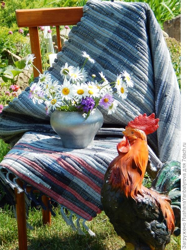 Коврики из полосок ткани.