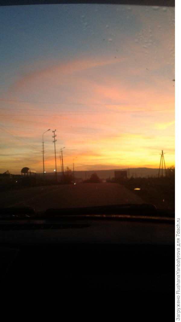 Краски рассвета.