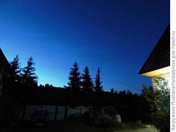 Лето на даче. Спать пора!