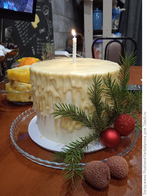 Пусть этот тортик порадует, но как хотелось поделиться им!