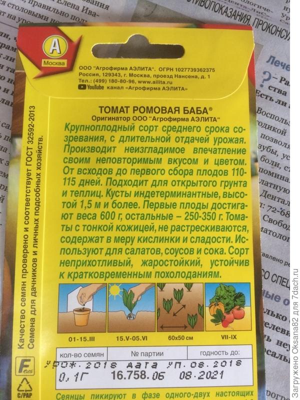 описание