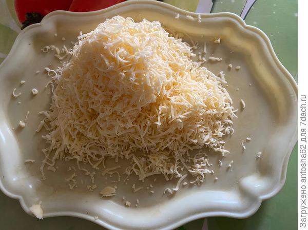 Натираем сыр