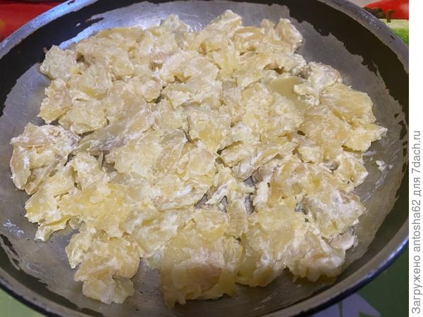 Второй слой - начинка
