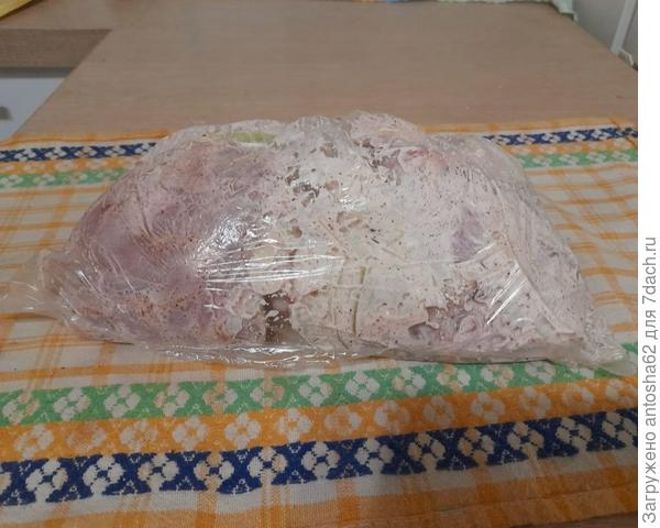 Второй этап - приготовление на мангале, который готовим предварительно