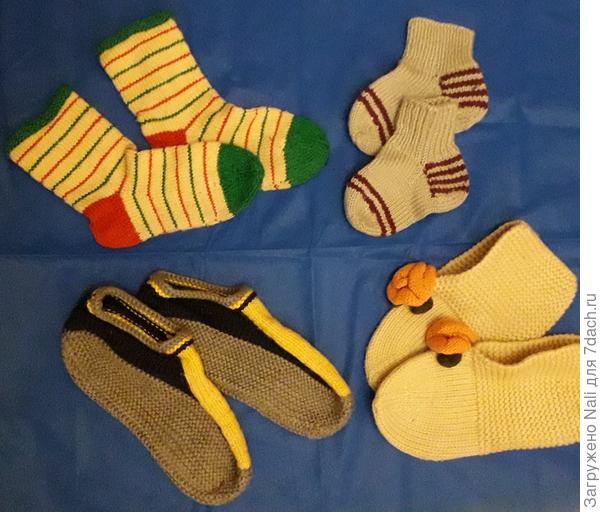 Это подарки от нашей тети Оли