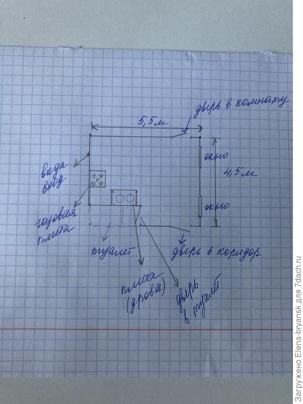 План комнаты
