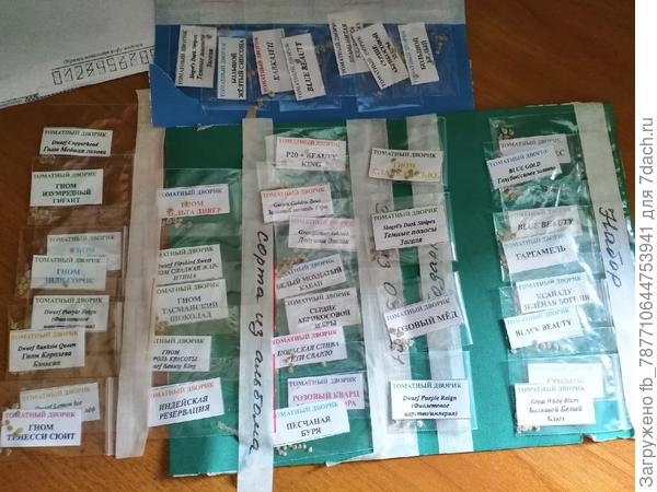 а  ведь получены ещё два письма с семенами..вот так.