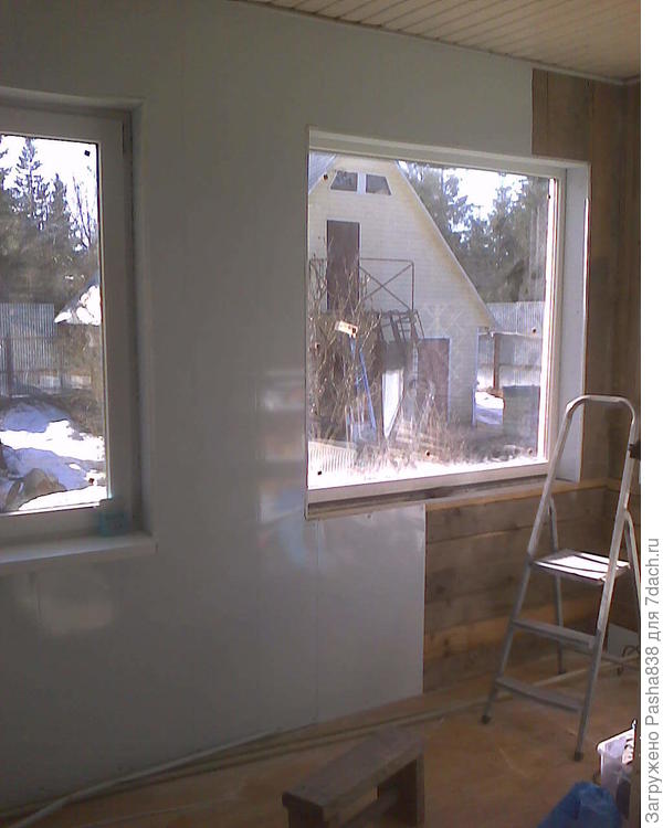 фотка времен ремонта на подсобной кухне.