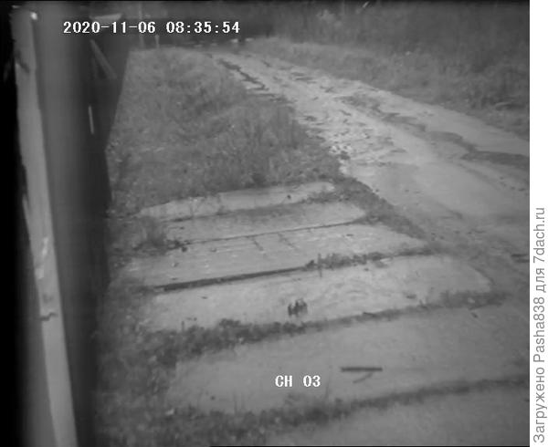 Картинка с камеры старого образца