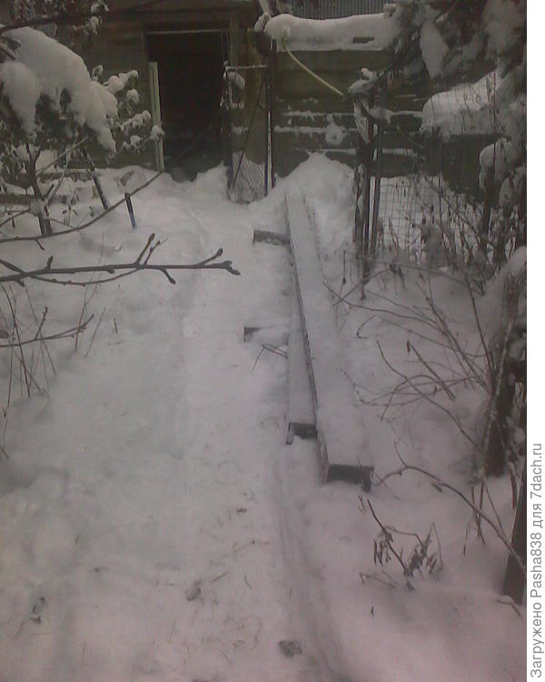 Вот приволок еще брусьев. 15х15 кончились, остались вот только 10х15. Из них буду дальше лепить. Они несколько отсыревшие и не очень легкие таскать, но дотащил уж. Длина где-то 5,5 метров, буду резать на необходимые куски. Размер компостного ящика 2м на 175 см. Делать 2х2 я не стал - там яблонька в стороне растет из семечка (подвой какой-то, возможно китайка-дикушка если судить по листьям), как-то не хотелось к ней придвигаться. Расположена она где-то в 2 метрах от этого ящика. Когда вымахает - может корнями и достанет низ ящика, но думаю это ничего.