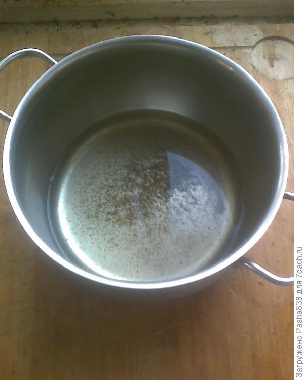 А это вот остатки маринада ни то ни сё. Они пойдут сегодня в маринад для шашлыка, я просто сделаю кастрюлю шашлыка (курица, лук) и туда это заодно вылью, со всей этой горчицей и укропом. Оно там как раз будет очень уместно.