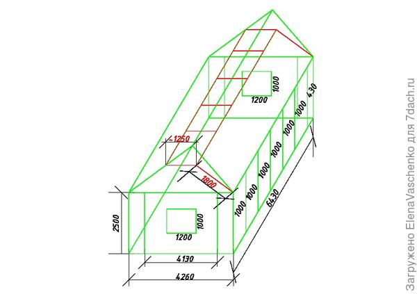 Мансардный этаж. Рис 2