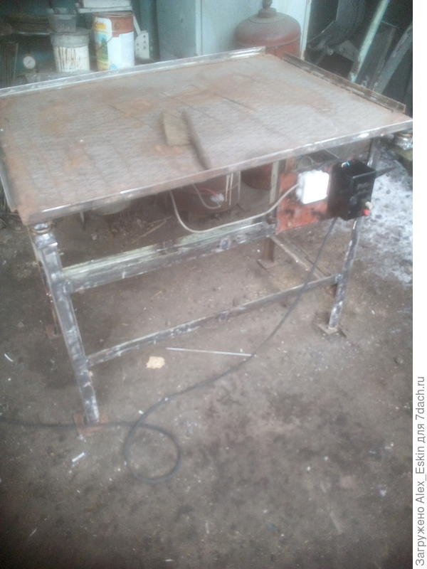 вибростол в сборе