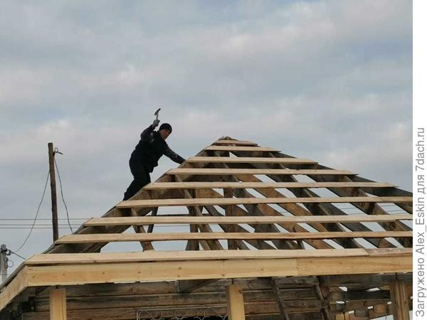 ещё один скат готов