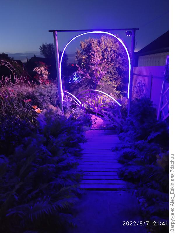 Подсветил мостик