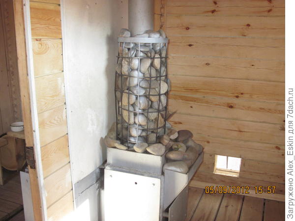 У меня жар от трубы используется