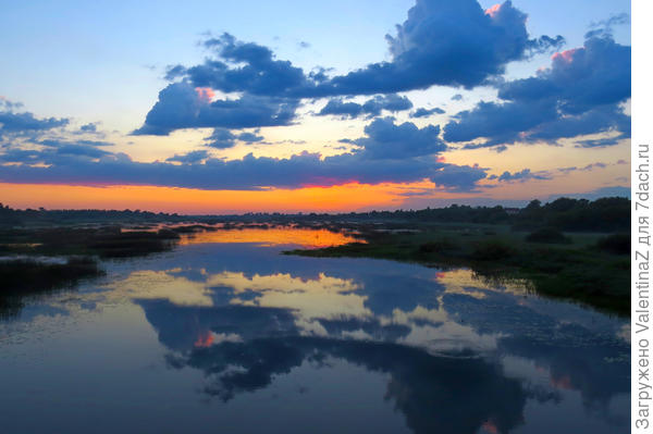 Красота заката...