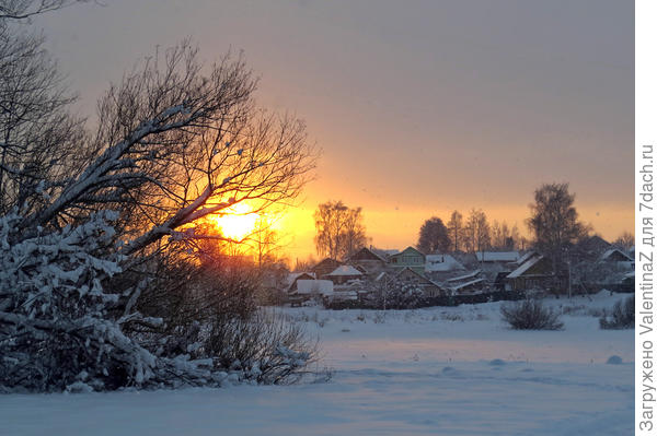 Нечасто, но солнышко все-таки дарит чудесные закаты!
