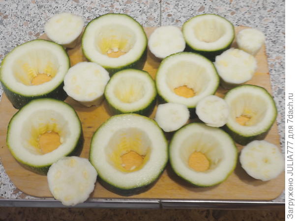 Вынимаем середину