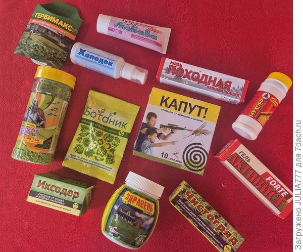 Состав посылки.