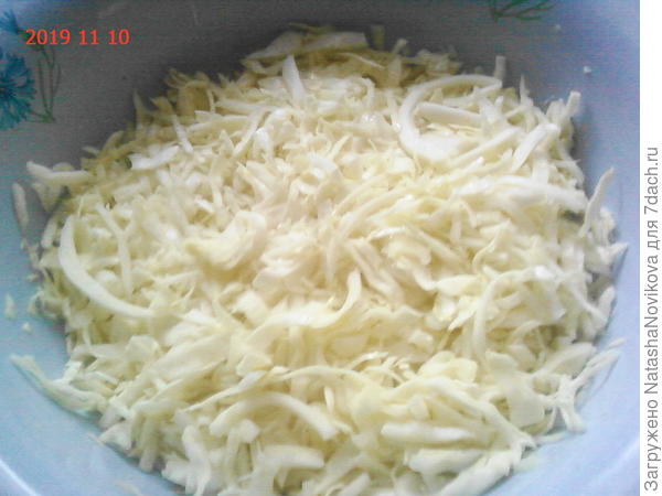 перетёрла капусту без моркови