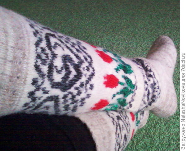 зимой в гольфиках чудесно