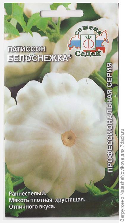 пакет семян патиссона