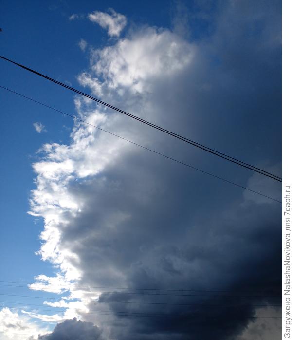 да и на небе тучи...©