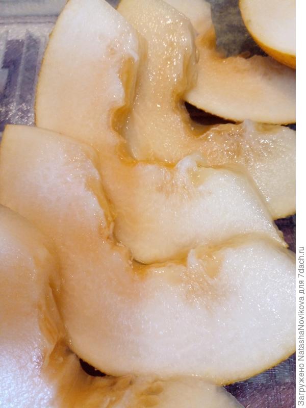 мякоть нежная и сахаристая