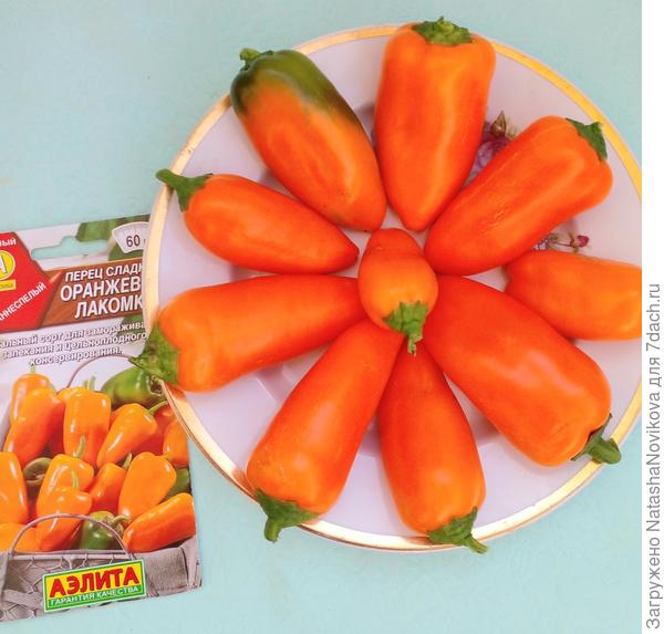 оранжевые перчики