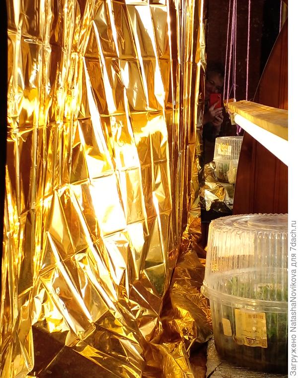 купила на распродаже плёнку за 81 рэ хорошо отбрасывает свет