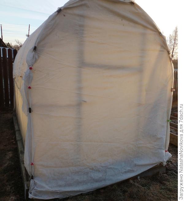 закутанная снаружи