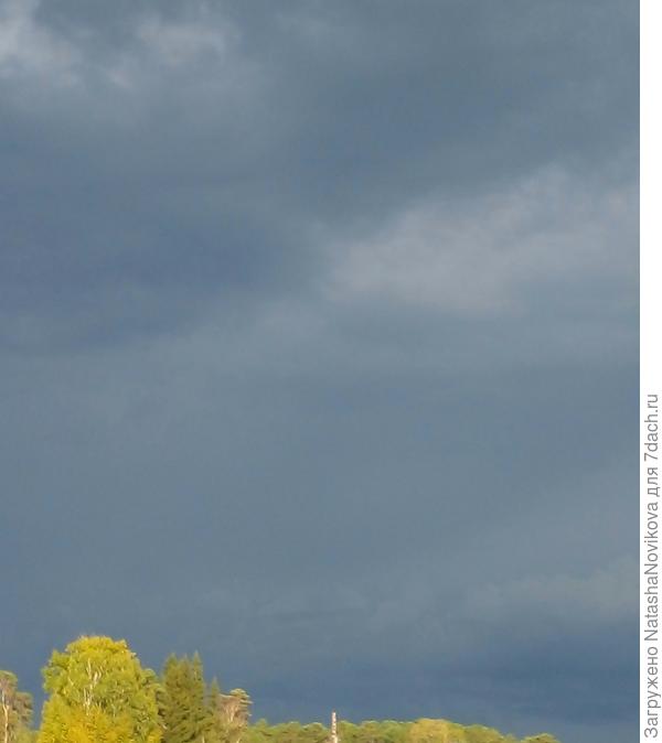 что то собирается на небе