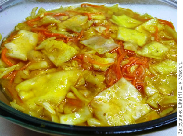 Рецепт капусты по-корейски быстрого приготовления
