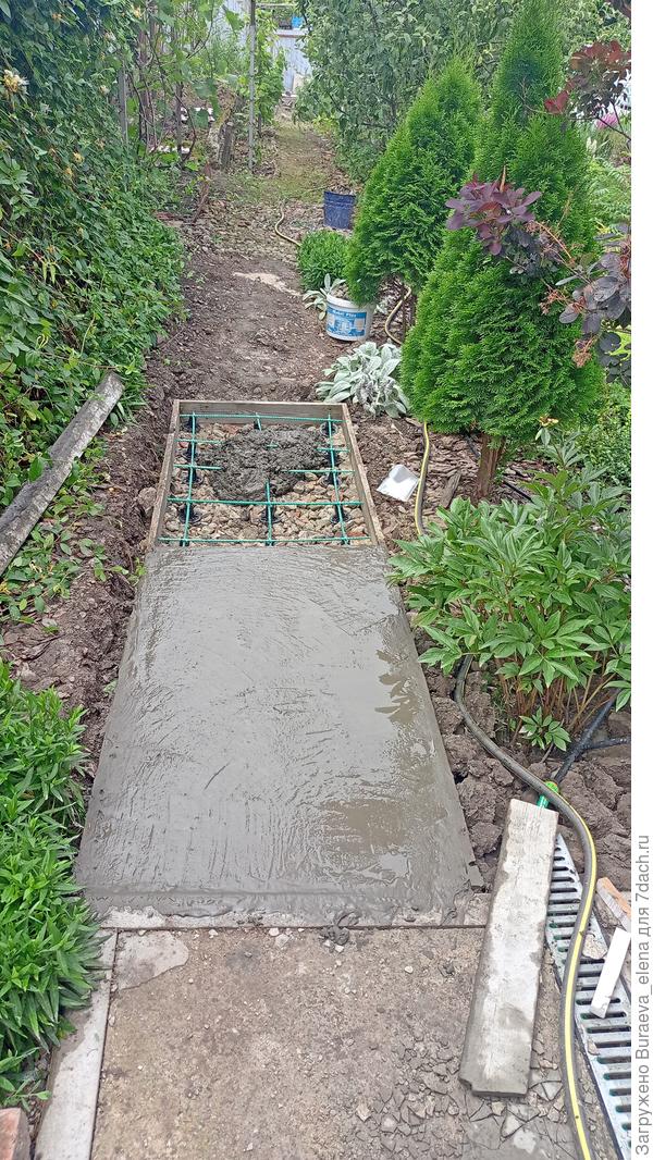 Первая секция внутренней дорожки