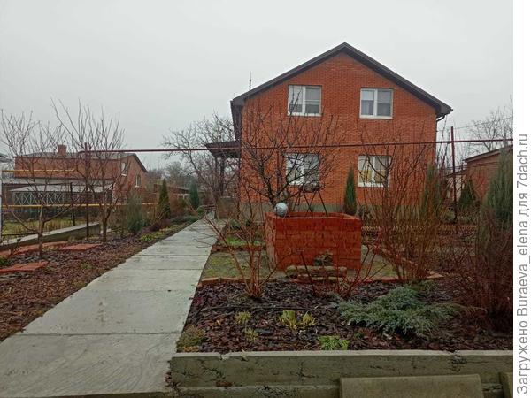 Типичный зимний вид моего садика