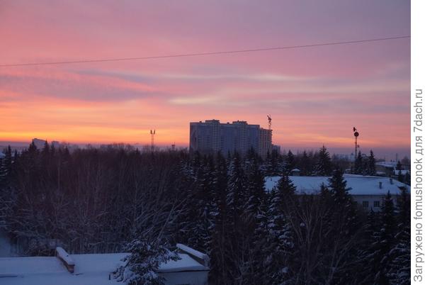 День будет ясный и морозный!